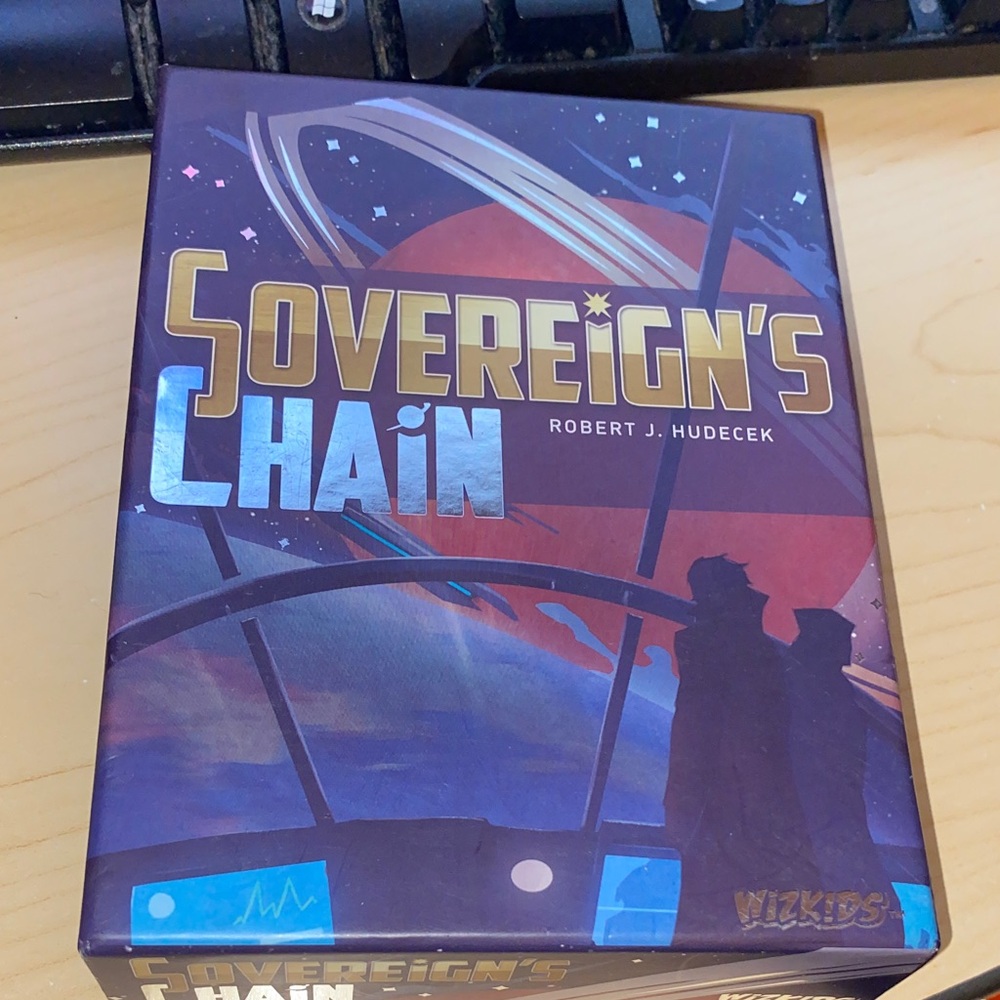 Sovereign's Chain Card Game Robert J. Hudecek